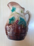 Sarreguemines...majolica...carafa