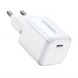 &Icirc;ncărcător rapid GaN USB C 30W PD Nexode Mini - alb Ugreen