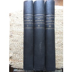 WILL DURANT - HISTOIRE DE LA CIVILISATION 3 volume (1937)