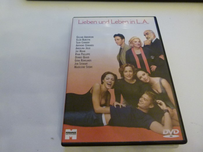 A trai si a iubi in L.A,dvd