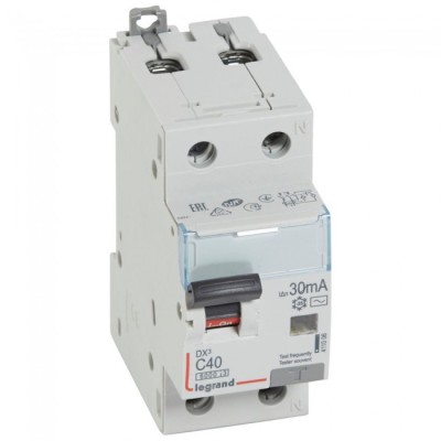 Siguranta Diferential 40A 1P+N 30mA C 6kA Legrand DX3 411006 foto
