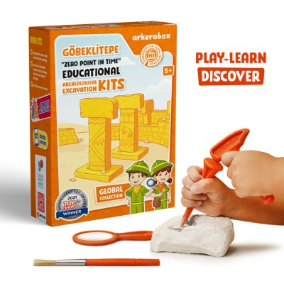 Arkerobox - Set arheologic educational si puzzle 3D, Gobekli Tepe foto