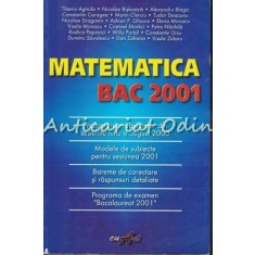 Matematica Bac 2001 - Tiberiu Agnola, Nicolae Bisboaca, Alexandru Blaga