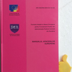 Manualul afacerilor europene
