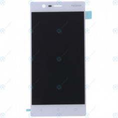 Modul display Nokia 3 LCD + Digitizer argintiu