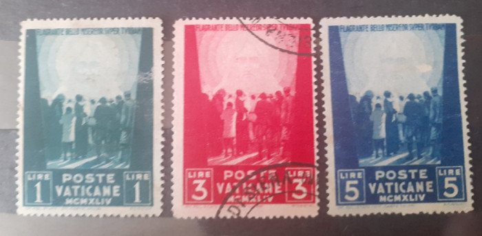 VATICAN 1945 organizație de ajutorare a victimelor războiului UZATA
