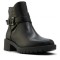 Botine dama cu toc mic, Negru - 39