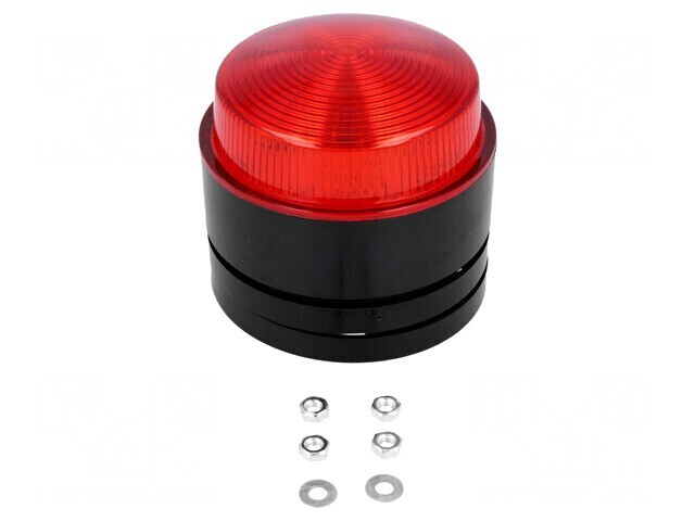 Semnalizator Luminos Lumină Flash Roșie 24VDC IP67