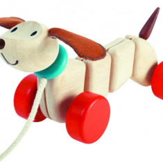 Jucarie din lemn - Happy Puppy | Plan Toys
