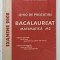 GHID DE PREGATIRE BACALAUREAT , MATEMATICA M2 de GABRIELA STREINU - CERCEL ...CATALIN ZIRNA , 2007