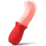 Vibrator Licking Tongue Rosu