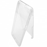 Husa 360&deg; (fata + spate) silicon+plastic transparenta pentru Samsung Galaxy A12