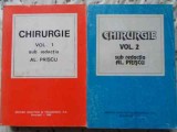 Chirurgie Vol. 1-2, Al. Priscu (red.) - 1994, 1208 pagini, Didactica si Pedagogica, Carte Medicina