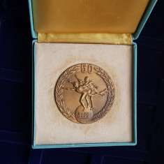 Medalie 1972 IEFS , Institutul de ed. fizica si sport , aniversara .