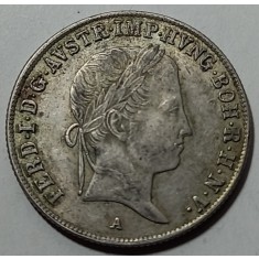 20 Kreuzer 1841 A, Viena, Argint.
