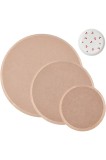 Set 3 bucati Instrumente taiere ceramica rotunde lut manual forme diverse