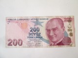 Turcia 200 Lirasi/Lire 2009 la cel mai mic pret