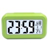 Ceas electronic cu afisare LED, alarma si termometru, verde