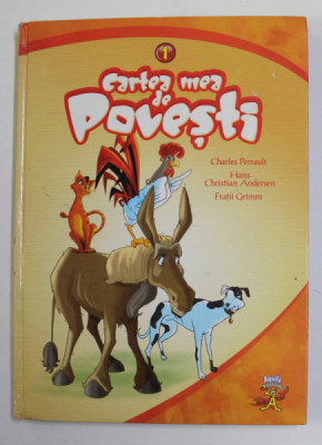 CARTEA MEA DE POVESTI , VOLUMUL I , ilustratii de ALEXANDRU SABO , 2006 , PREZINTA PETE SI HALOURI DE APA * foto