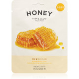 It&acute;s Skin The Fresh Mask Honey mască textilă iluminatoare cu efect de &icirc;ntărire 20 g