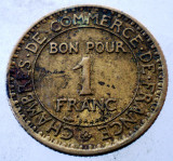 7.792 FRANTA 1 FRANC 1922, Europa, Bronz-Aluminiu