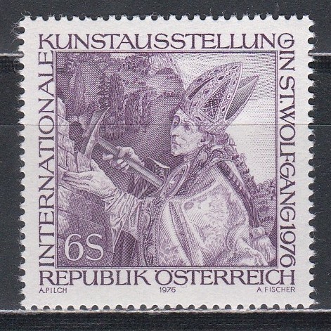 Austria 1976 - Expoziția Internațională de Artă din St. Wolfgang, MNH