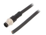 Cablu M12 8 pini, 1m, IP68/IP69K