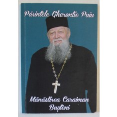 PARINTELE GHERONTIE PUIU , MANASTIREA CARAIMAN BUSTENI , ANII '2000