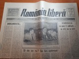 ziarul romania libera 25 mai 1990-art. &quot; si de ce nu ? sa fim optimisti ! &quot;