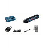 Surubelnita electrica Bosch Professional GO cu acumulator, in geanta L-BOXX Mini si set de 25 biti (06019H2101)