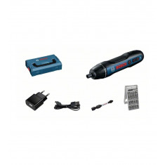 Surubelnita electrica Bosch Professional GO cu acumulator, in geanta L-BOXX Mini si set de 25 biti (06019H2101)