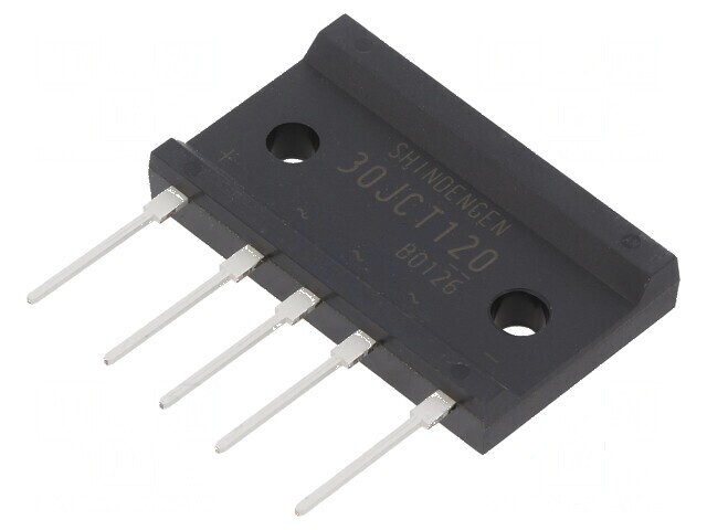 Punte redresoare trifazată Urmax 1,2kV 30A 300A THT