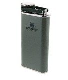 Cumpara ieftin Ploscă inox Stanley Classic Wide Mouth, 236 ml / 8 oz, deschidere largă, capac anti-pierdere, BPA Free, finisaj Hammertone Green