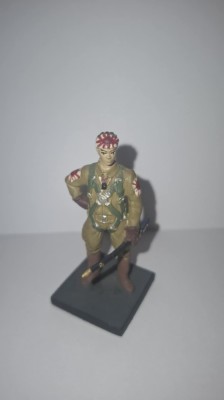 Soldat din plumb Ref.01-049 Capitan de aviatie japonez Kamikaze WW II Metal and Soul 1:32 foto