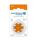 EverActive ULTRASONIC 13 1.45V baterii aparate auditive-Conținutul pachetului 1x Blister