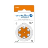 everActive ULTRASONIC 13 1.45V baterii aparate auditive-Conținutul pachetului 1x Blister