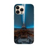 Husa compatibila cu Apple iPhone 14 Pro model Santiago Calatrava World Trade Center, Silicon, TPU, Viceversa, Transparent, Carcasa