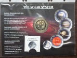 MEDALIE GERMANIA IN BLISTER - SISTEMUL SOLAR, CU INEL ALBASTRU, CALEA LACTEE, Europa