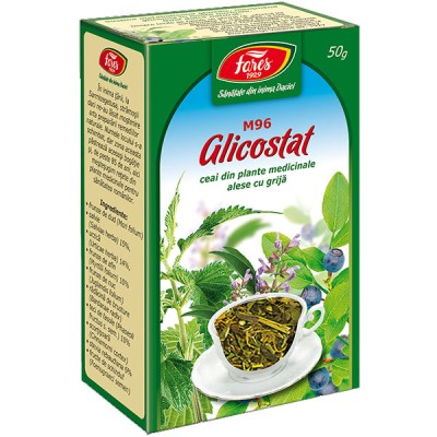 Ceai Glicostat Fares 50gr foto