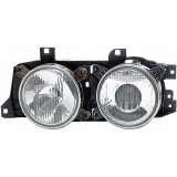 Far Bmw Seria 5 (E34), 12.1987-06.96, Seria 7 (E32), 07.86-04.94 TYC fata stanga 201509-E fara motoras, tip bec H1+H1