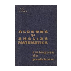 Algebra si analiza matematica - Culegere de probleme, Volumul I