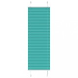 Jaluzea plisată verde petrol 40x100 cm Lățime țesătură 39,4 cm