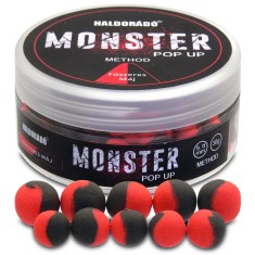 Haldorado - MONSTER Pop Up Method 9-11mm 30g - Ficat condimentat
