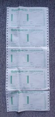 Pentru colectionari, bilet pariuri sportive Astra Sport bets din anul 2005 foto