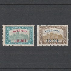 Rep&uuml;lő Posta (Posta Aeriana) LP 240-241 1918