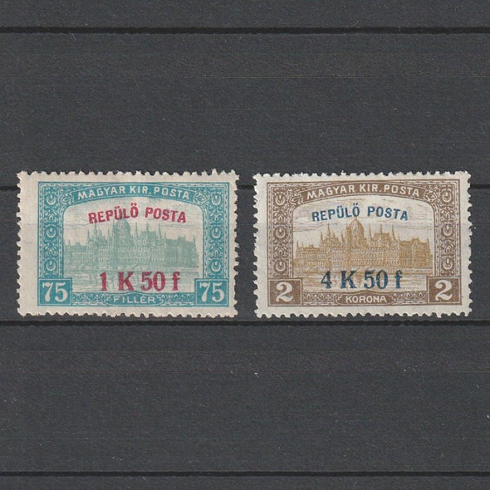 Rep&uuml;lő Posta (Posta Aeriana) LP 240-241 1918
