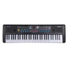 Orga electronica 61 de clape MQ-6112, 10 ritmuri, 16 tonuri si 6 melodii demonstrative, microfon