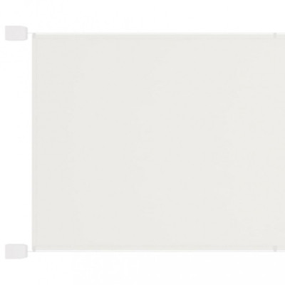 vidaXL Copertină verticală, alb, 180x600 cm, țesătură Oxford foto
