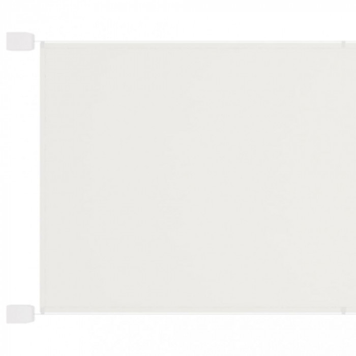 vidaXL Copertină verticală, alb, 100x1200 cm, țesătură Oxford