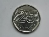 25 CENTAVOS 1995 BRAZILIA-XF